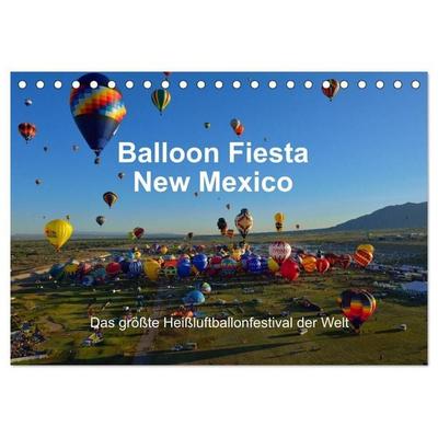 Balloon Fiesta New Mexico (Tischkalender 2027 DIN A5 quer), CALVENDO Monatskalender