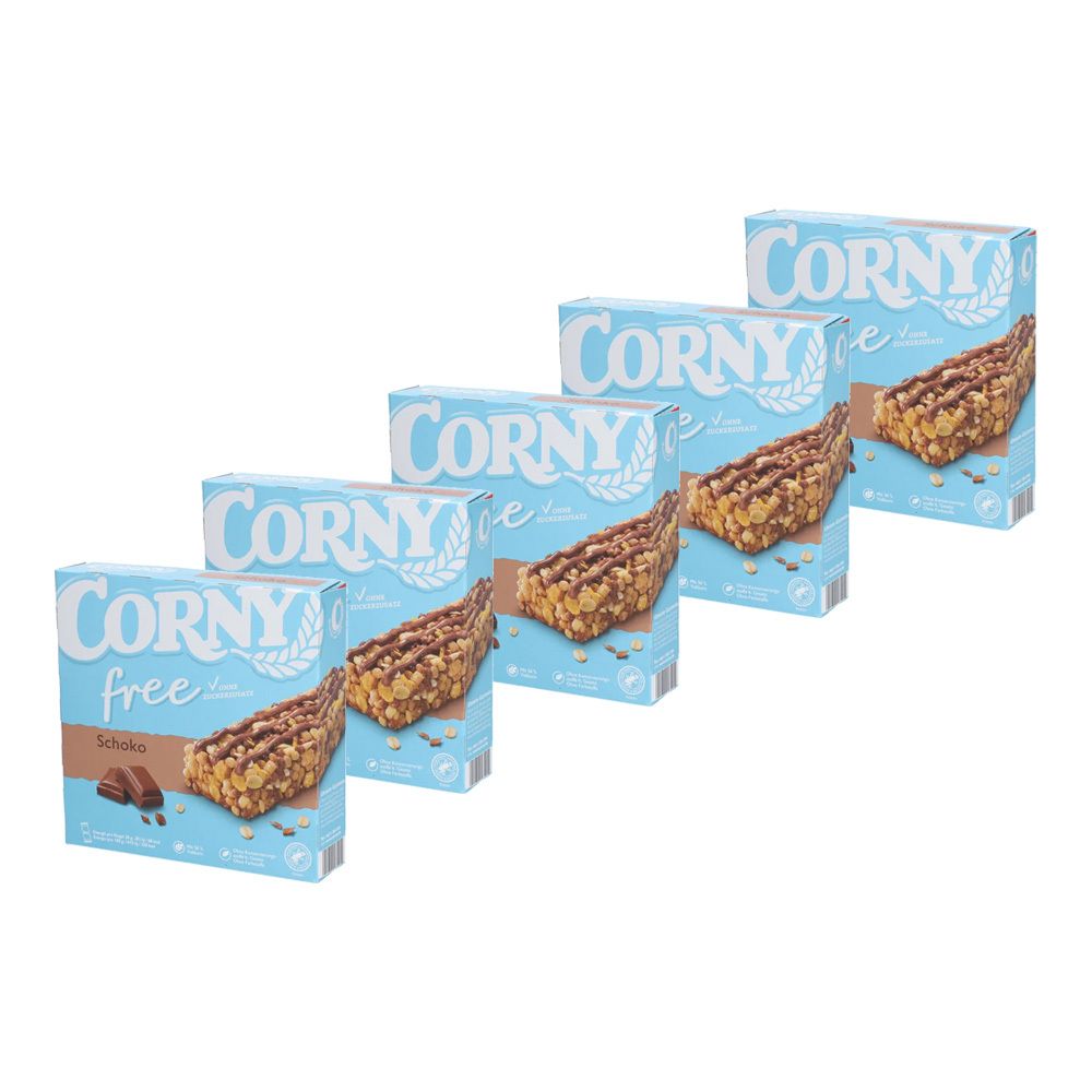 Corny free Schoko x5 5x6 St Riegel