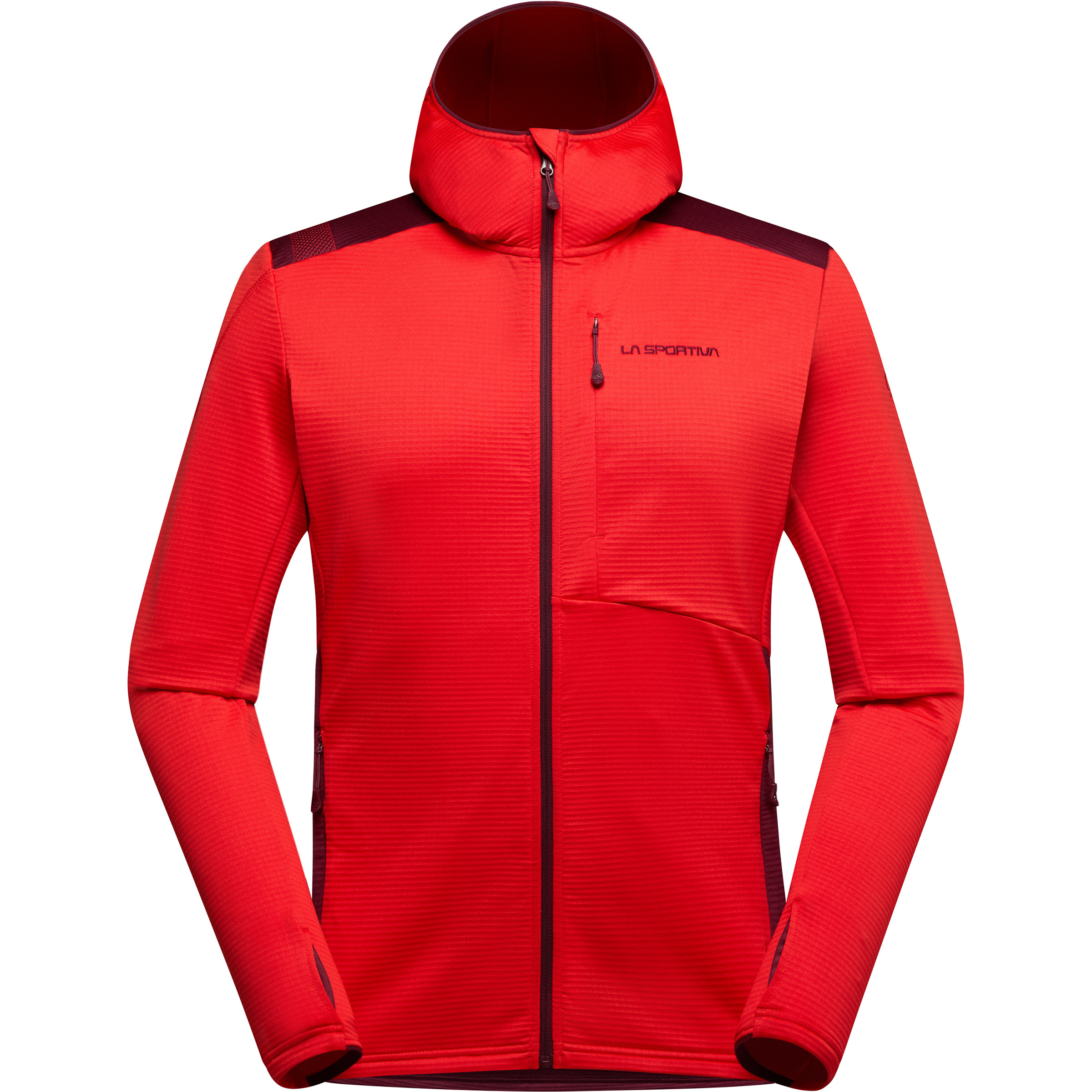 La Sportiva Chill Thermal Herren Fleecejacke rot Größe M Trekking Elastisch