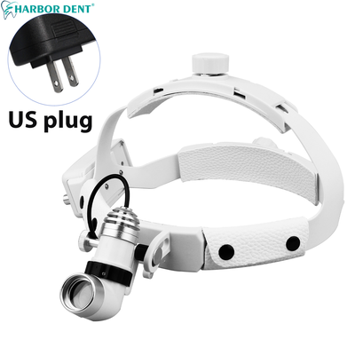 Fusion Finds ENT Dental Headlight, 5W LED Surgical Headlamp With Adjustable Brightness & Spot white