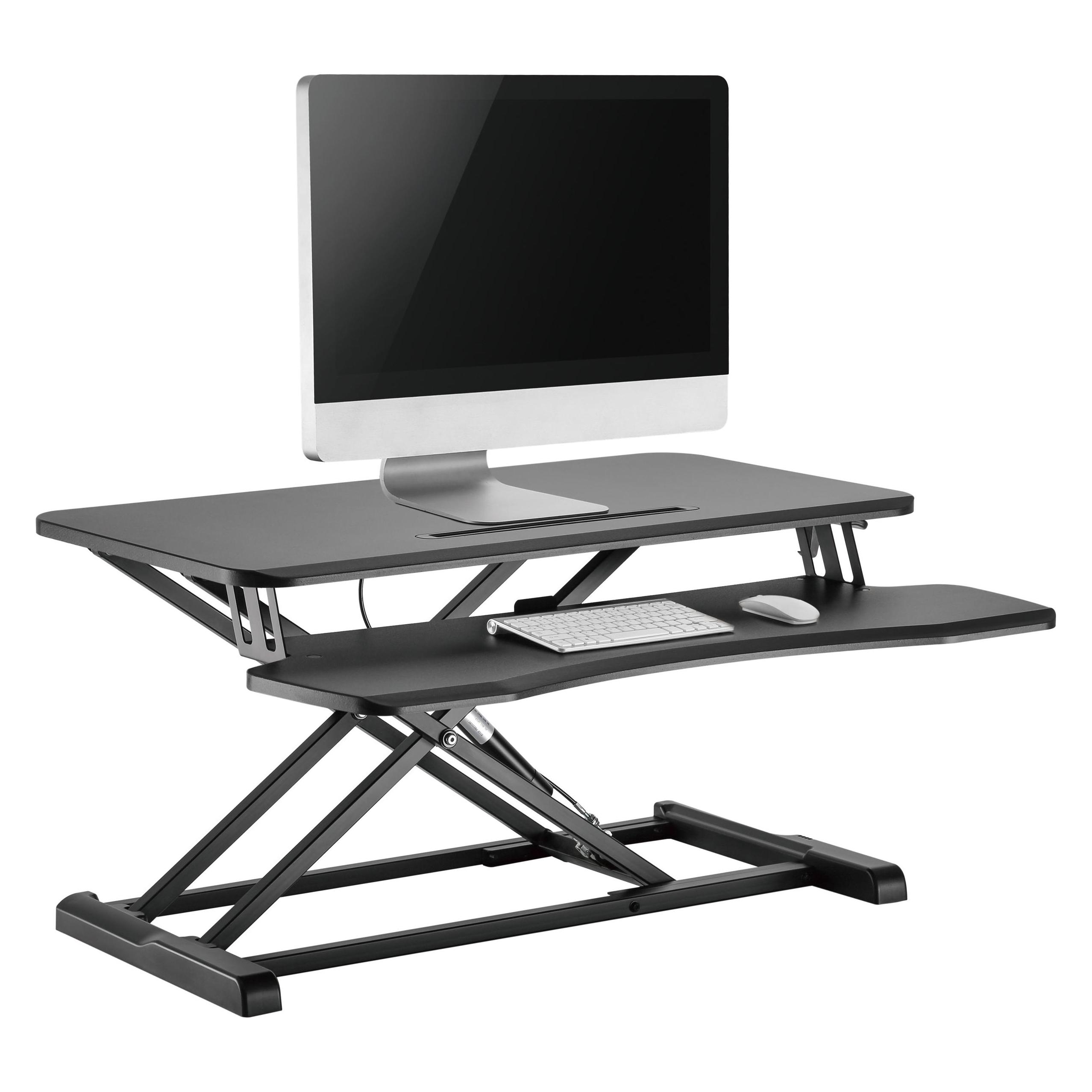 equip ERGO Monitortisch mit Sitz-Stehbankerhöhung schw 15kg (650840)
