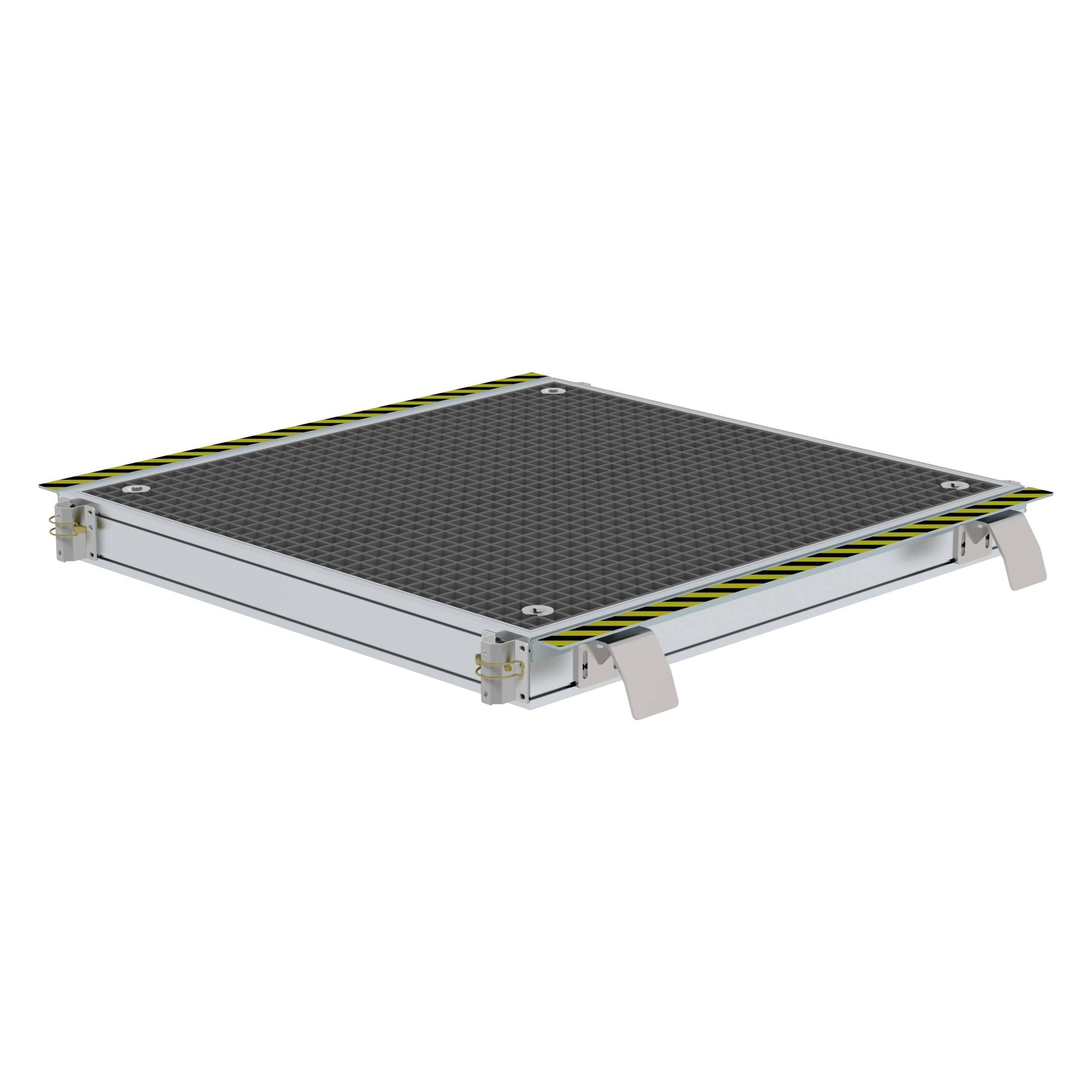 Munk Gleispodest starr GFK Gitterrost (Arbeitsplattform, 126 cm) (41888361)