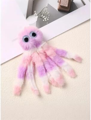 Uplift Essentials """Deep Sea"" Multi Use Octopus Plush Teaser pink"