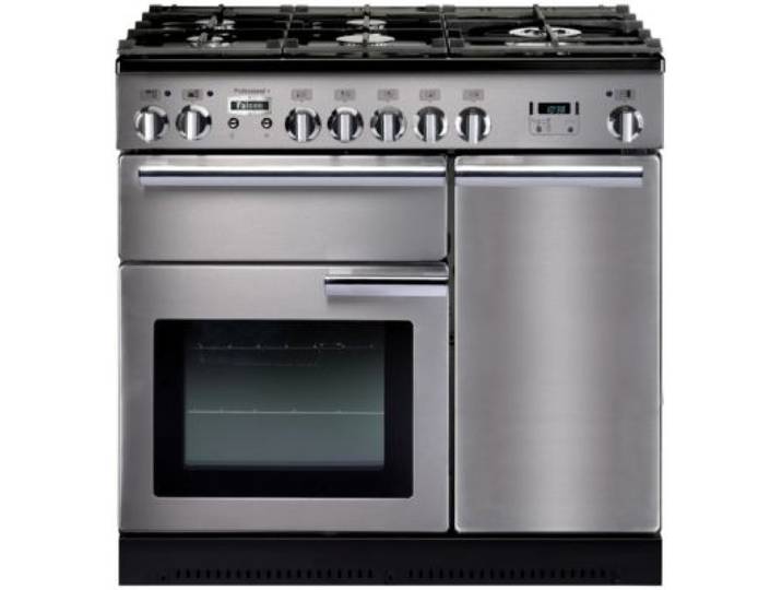 Falcon - Piano De Cuisson Gaz Professional + 90 Mixte Inox/Chrome