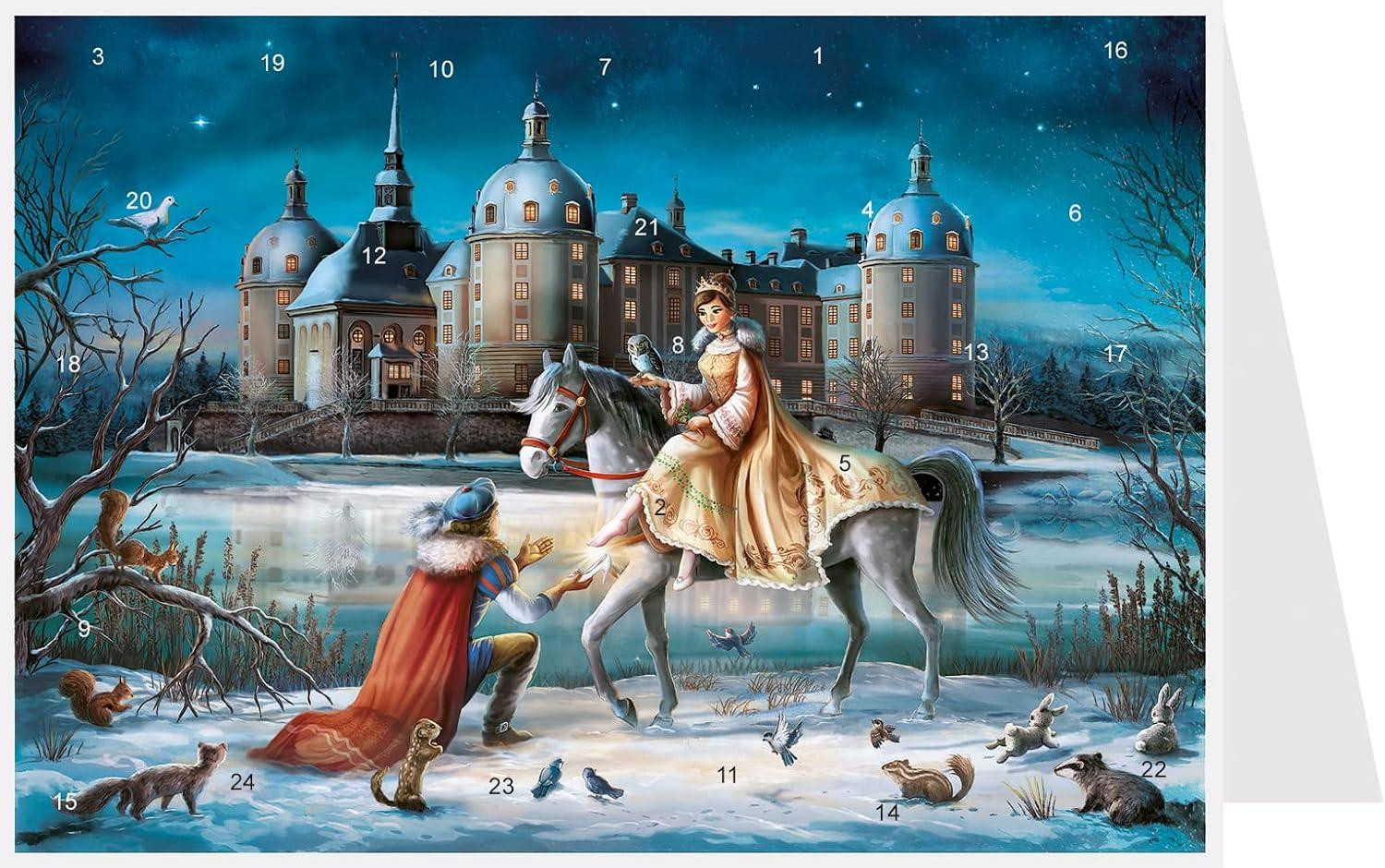oCreon Papier-Adventskalender voor volwassenen