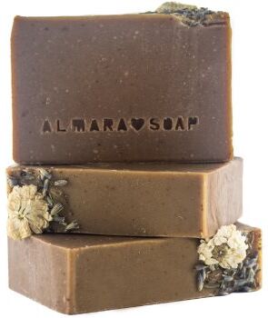 Almara Soap Hair Care Strong Hair champô sólido anti-queda capilar 90 ml. Hair Care Strong Hair