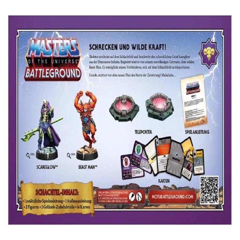 Archon Studio ARCD0003 - Masters of the Universe Battleground - Wave 1 Evil Warriors-Fraktion, (DE-Erweiterung) (Deutsch, 2 Spieler) (ARCD0003)