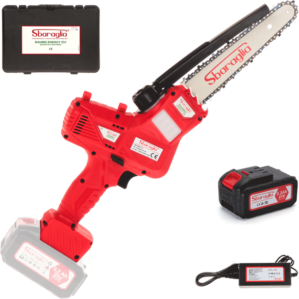 Sbaraglia Rambo Energy 21V - Akku-Handkettensäge - 21V/5.2Ah