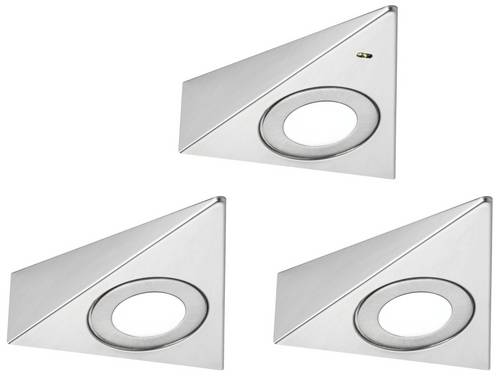 Paulmann Trias LED-Aufbauleuchte 2.7W Neutralweiß Eisen (gebürstet)