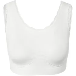 Tchibo - Seamless-Bustier - Damen - Gr. S - weiß