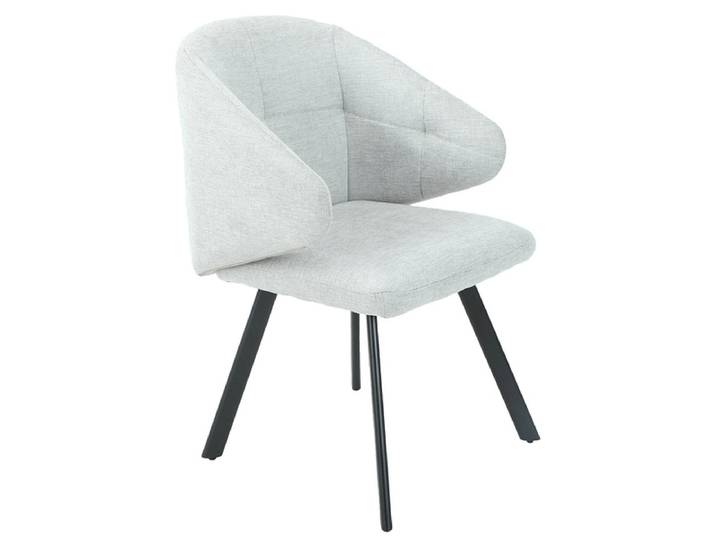 Stuhl DONNA Stoff grau