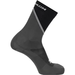 Salomon, Unisex, Sportsocken, Pulse Crew DX+SX (36 - 38), Schwarz