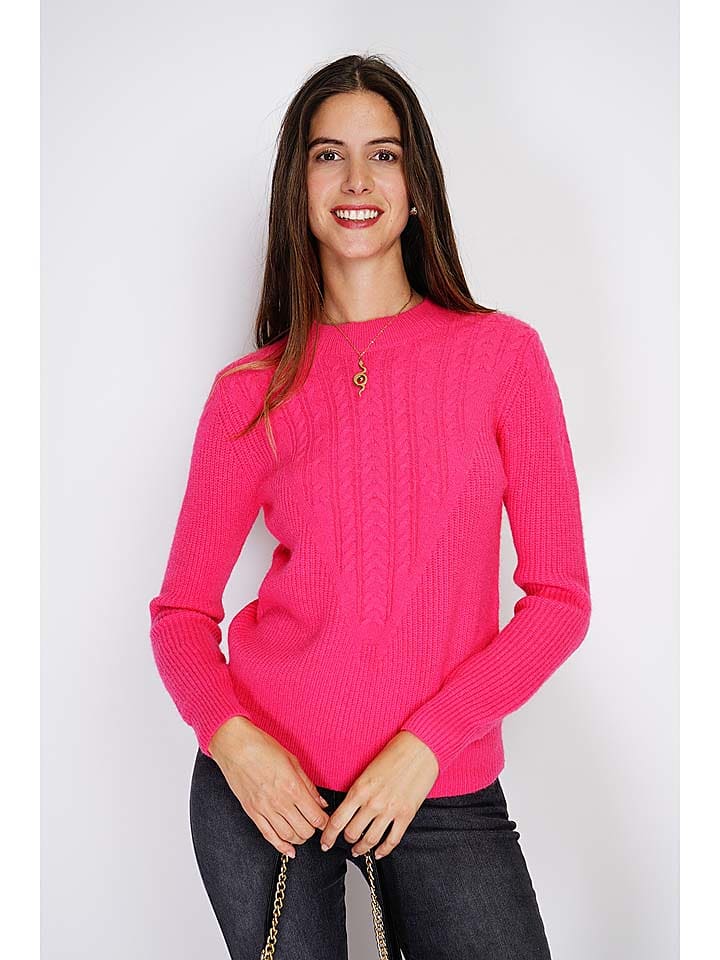 William de Faye Pullover in Pink - 40