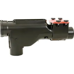 Wechselsprungfilter DN 100 von 50 - 300 m2 Dachfläche inkl. Rückstaukl. u. Skimmerü.