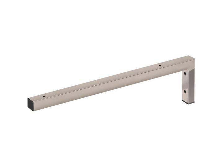 Voleo Winkelverbinder Lara, Chromfarben, Metall, 3x16x46 cm, Made in Germany, Lampen & Leuchten, Innenbeleuchtung, Schrankbeleuchtung