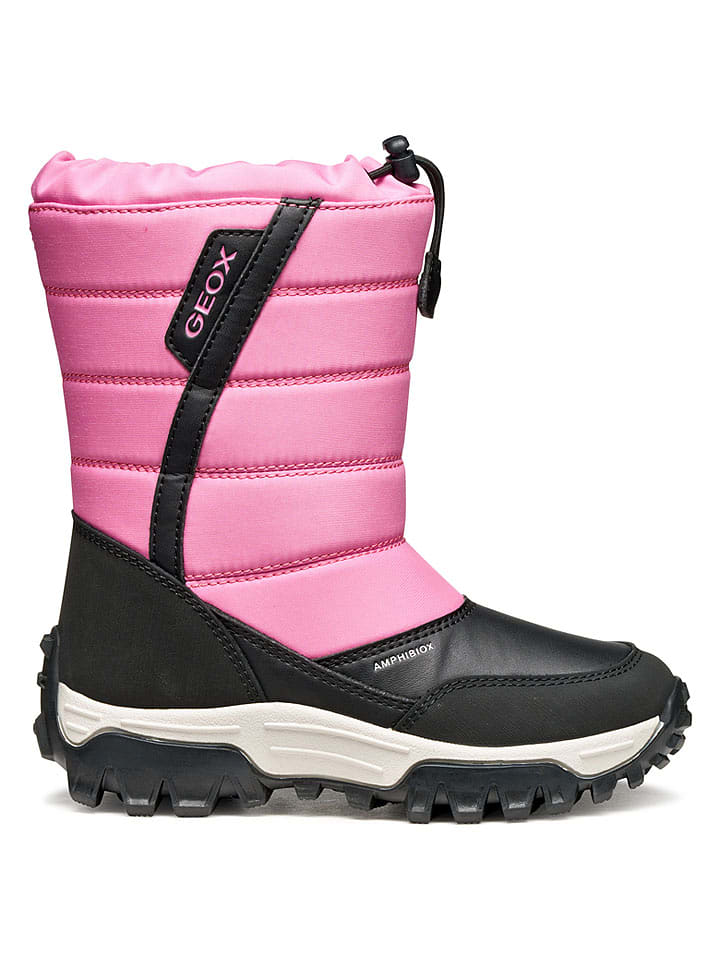 Geox Winterstiefel "Himalaya" in Rosa/ Schwarz - 28
