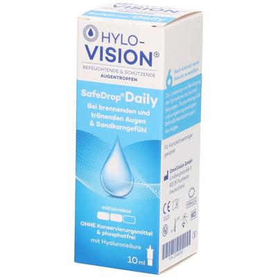 Hylo-Vision SafeDrop Daily Augentropfen 10 ml