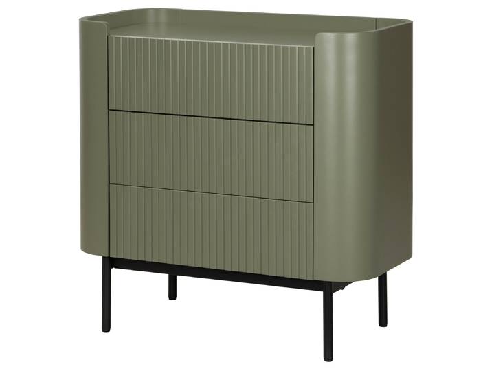 Kommode EKKOR 80cm Grün/Olivgrün