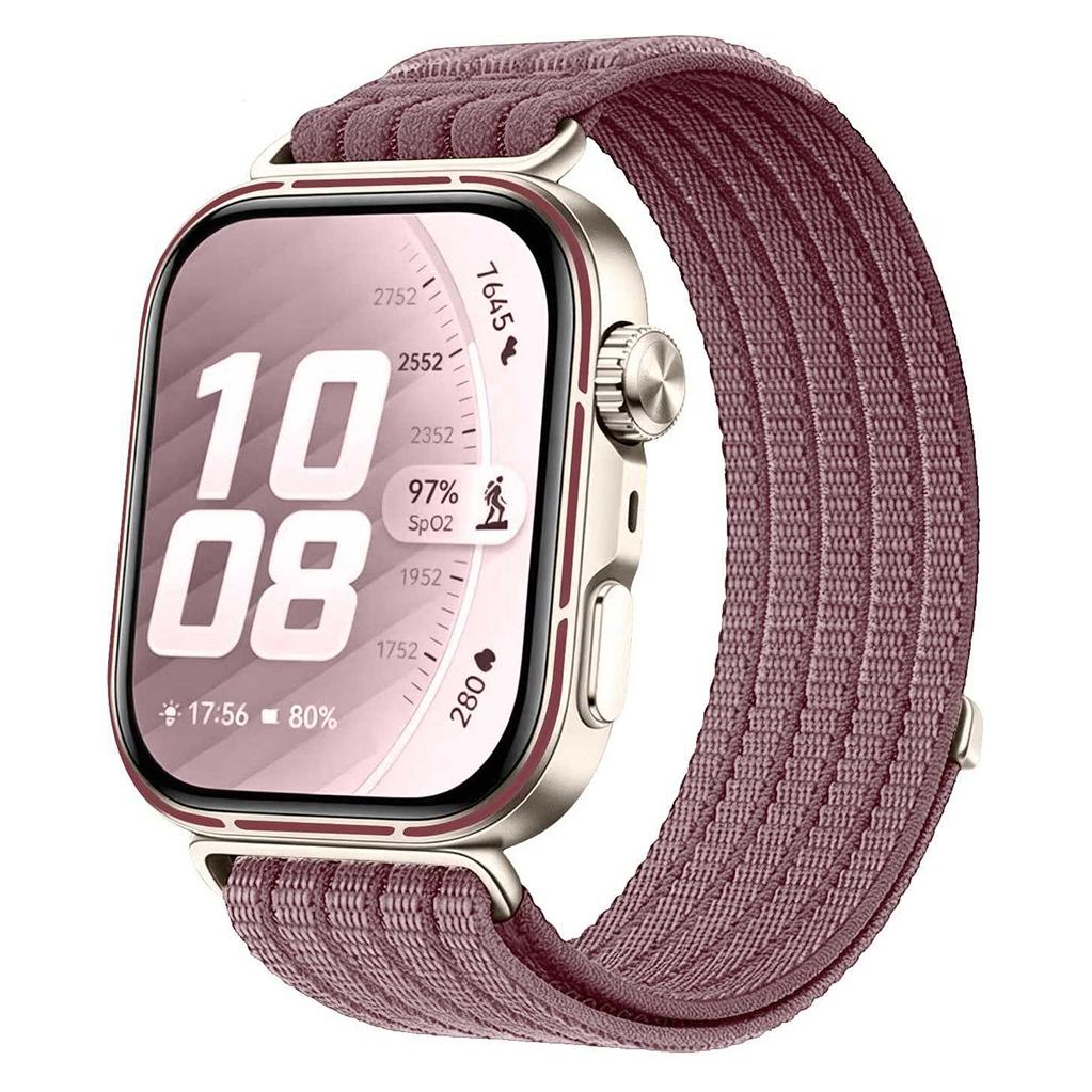 Techsuit - Watchband (W085) - Huawei Watch Fit 5 - Smoky Purple (Nylon, Textil) (70708542)