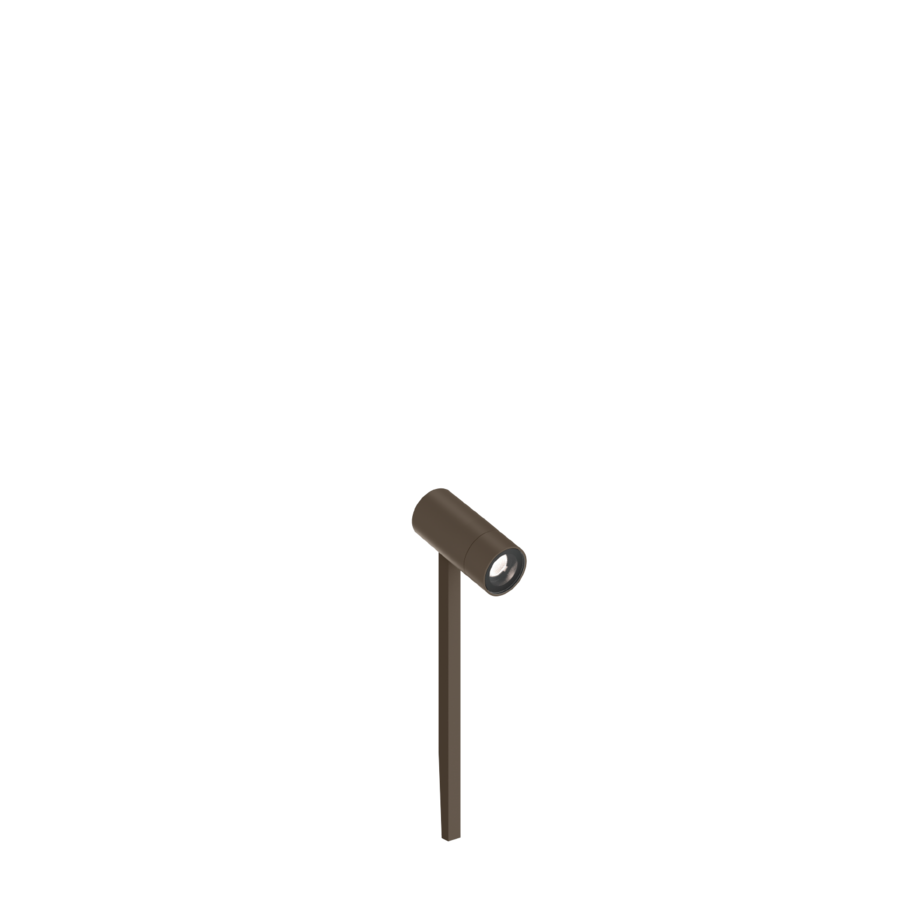 Wever & Ducré LEDerdspießleuchte GEO OUTDOOR FLOOR SURFACE 1.0 - 2700K Q bronze 767562Q3 5404037361380