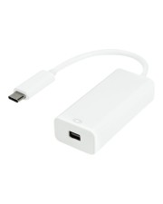 LogiLink USB / DisplayPort adapter USB-C M umkehrbar bis Mini W 3.2 Gen 1 15 cm 4K Unterstützung (UA0360)