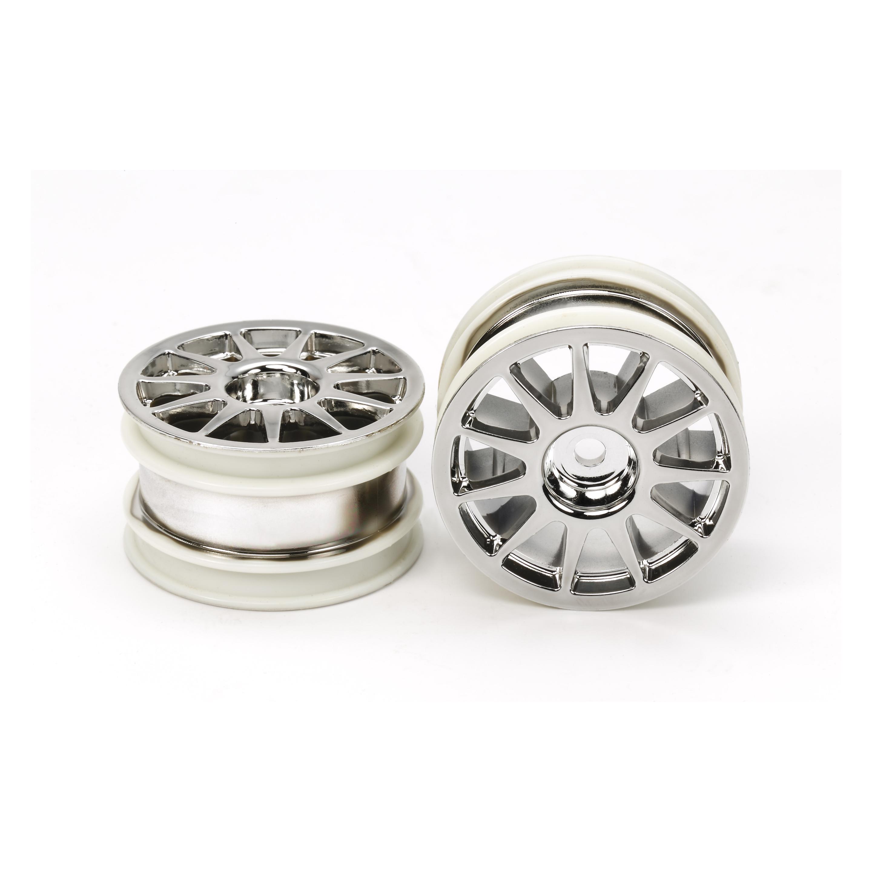 Tamiya M-Chassis 11-Spoke Wheel Chrome Plated (TAM 54824)