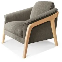Segmüller Werkstätten Sessel Nido02 Stoff Braun