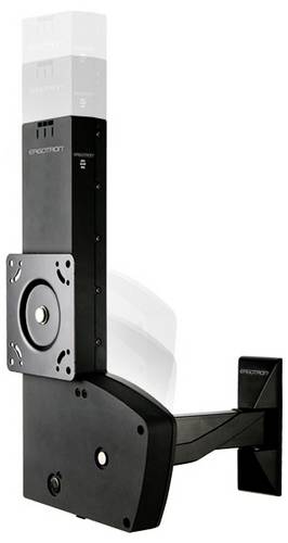 Ergotron Erweiterung Monitorhalterung Schwarz