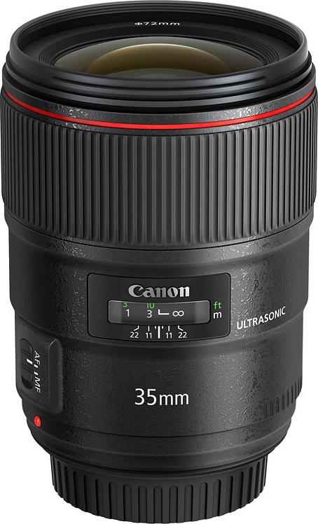Canon EF 35mm f/1.4L II USM Objektiv, Standardobjektiv, 14/11, Canon EF, Autofokus
