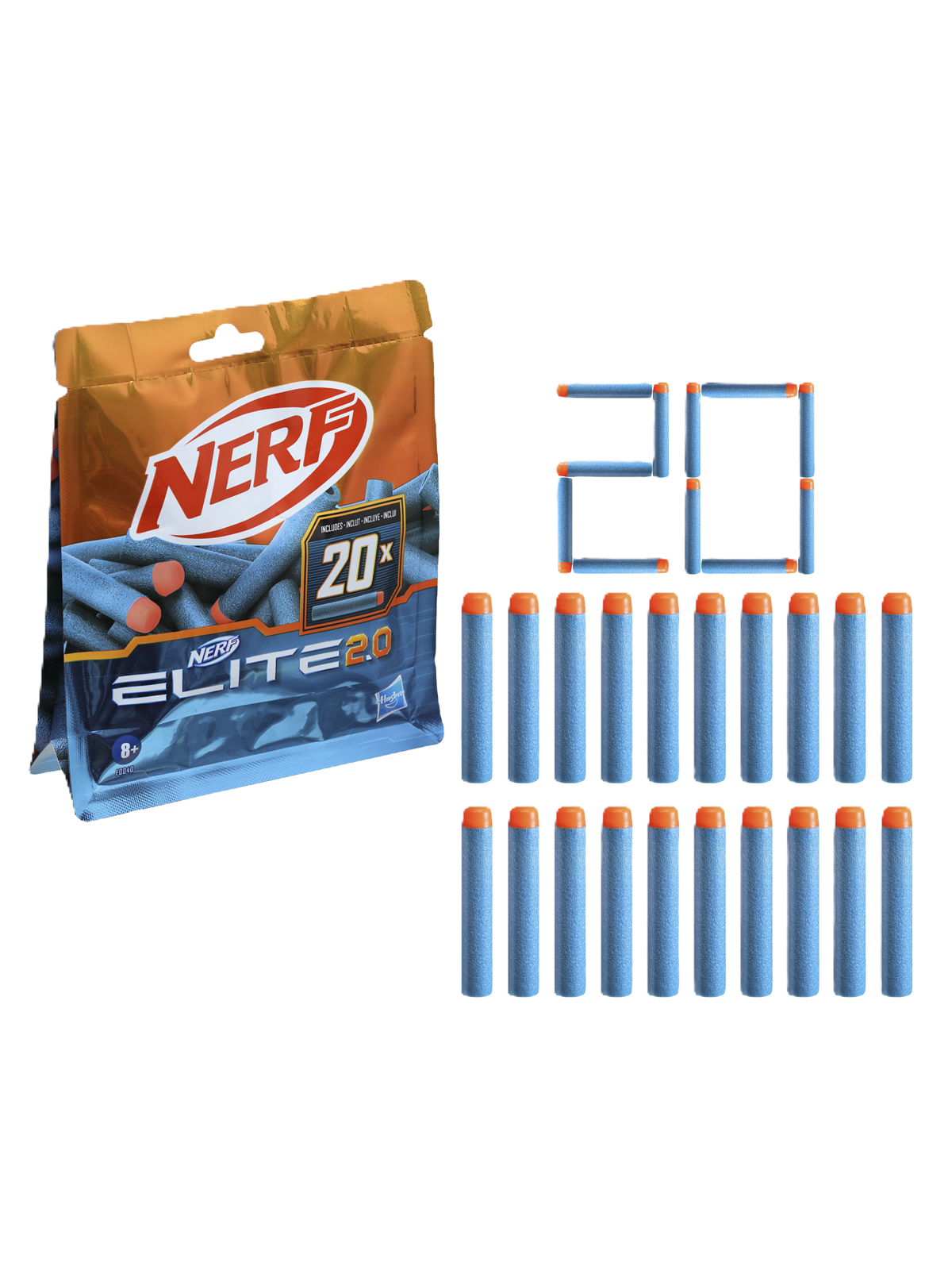 NERF Nerf Elite 2.0 20-Dart Nachfüllpackung