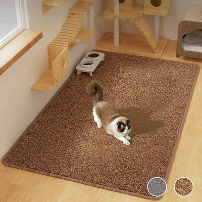 Uplift Essentials Heavy Duty Non Slip Cat Scratching Carpet & Sofa Protector brown s