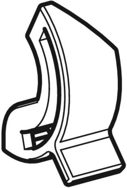 Clip de sécurité Geberit pour abattant de toilettes 242178111 pour Geberit AquaClean 4000