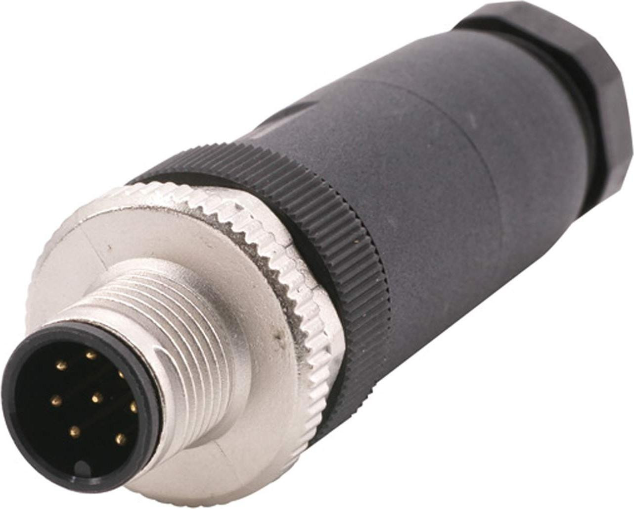 Phoenix Contact Phoenix 1513334 SACC-M12MS-8CON-PG9-M: M12-connector, rechte uitvoering, 8-polig