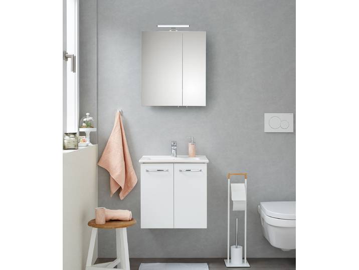 Miroir Quickset 326 60 cm 60 x 70 x 20cm Blanc/Transparent