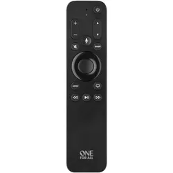 One for All URC 1110 (Gerätespezifische Fernbedienung, Bluetooth, Infrarot, Radio Frequency (RF)), Fernbedienung, Schwarz