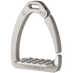 INNOVA RIDING Sicherheitssteigbügel OLYMPIA silver Safety Steigbügel, Farbe: silver