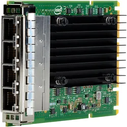 HPE Broadcom BCM5719 Ethernet 4-port BASE-T OCP3 Adapter for (Mini PCI Express), Netzwerkkarte, Schwarz