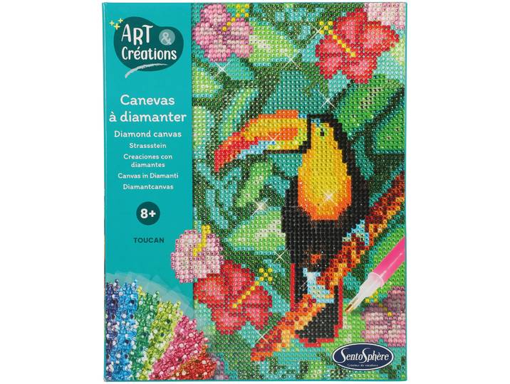 Sentosphère Diamond Dots Bild Toucan 8+ Jahre