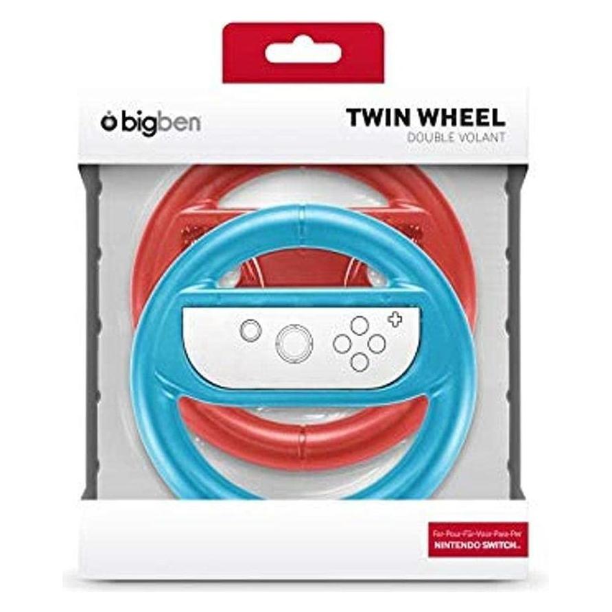 Bigben Wheel Duo Pack - red/blue (Switch) (BB356991)