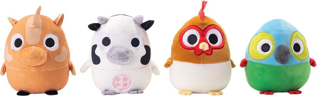 Bandai Peluches musicales bola La Granja de Zenón modelos surtidos.