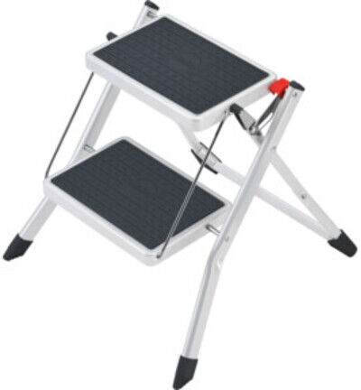 Hailo Escabeau pliant Mini acier 2 marches (4310001)