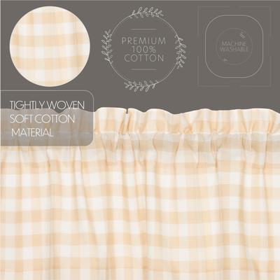 VHC Brands Annie Buffalo Check Valance