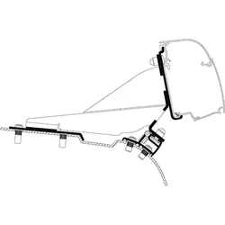 Thule Adapter PSA Minivan G2 für Markise Omnistor 4200