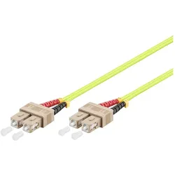 Danicom Glasfaserkabel SC-SC OM5 Duplex Patchkabel – 5 Meter (5 m), Netzwerkkabel