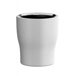Vitra Eternity Zahnbürstenhalter, Weiß/Chrom, A4487257 A4487257