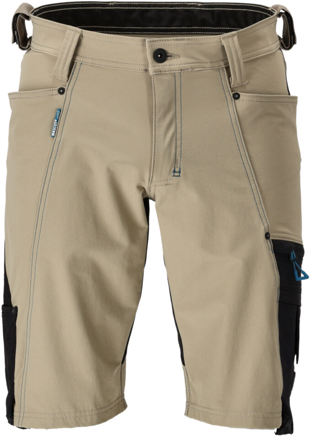 Mascot Shorts ULTIMATE STRETCH C43 hellkhaki schwarz (23149-311-5509-C43)