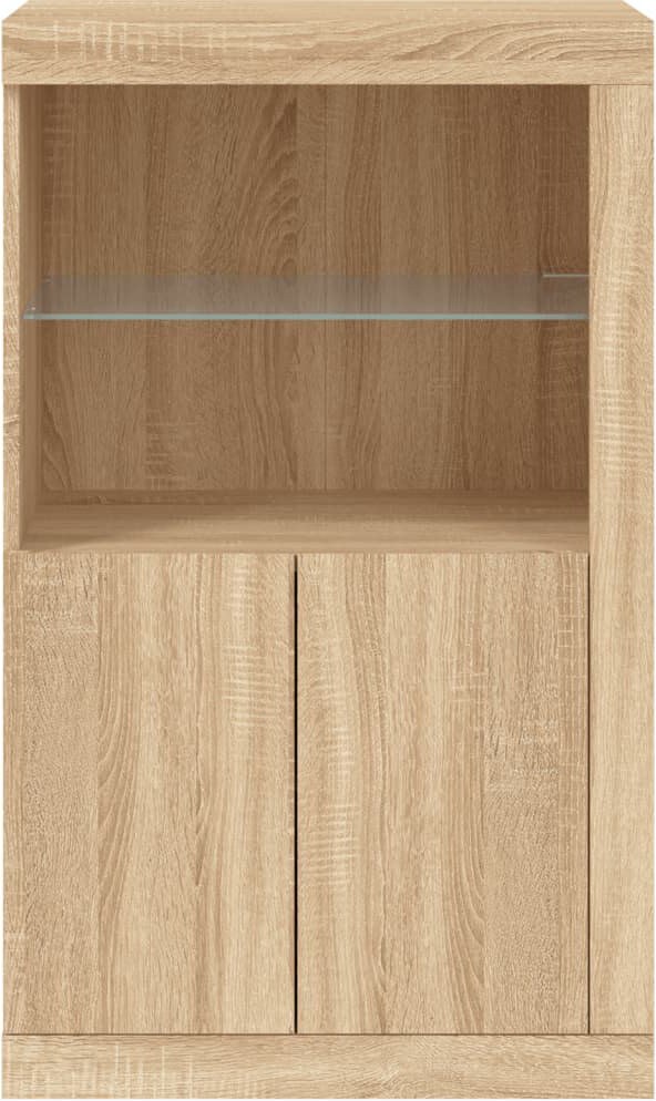 Metro Baraa Accent Cabinet Sonoma Oak 39.4cm H X 39.4cm W X 14.6cm D