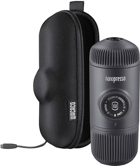 Wacaco Nanopresso Draagbare koffiemachine met hoes - Grijs