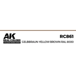 AK Real Colors Gelbbraun-Yellow Brown RAL 8000 17 ml