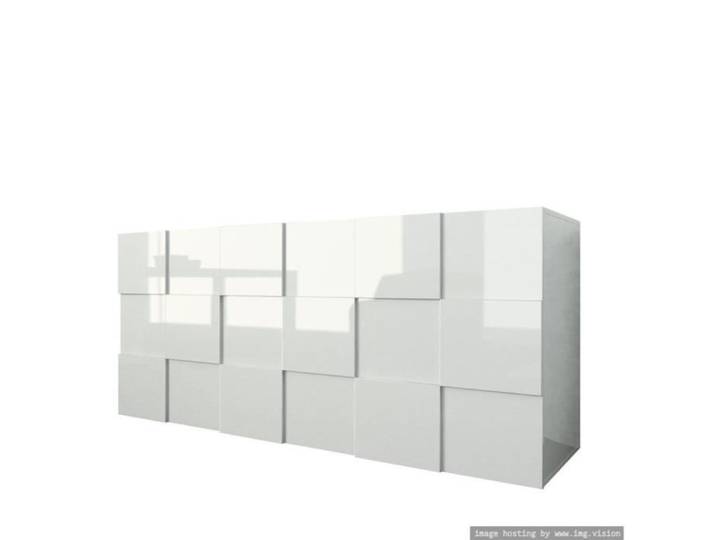 Buffet basse LONDON blanc
